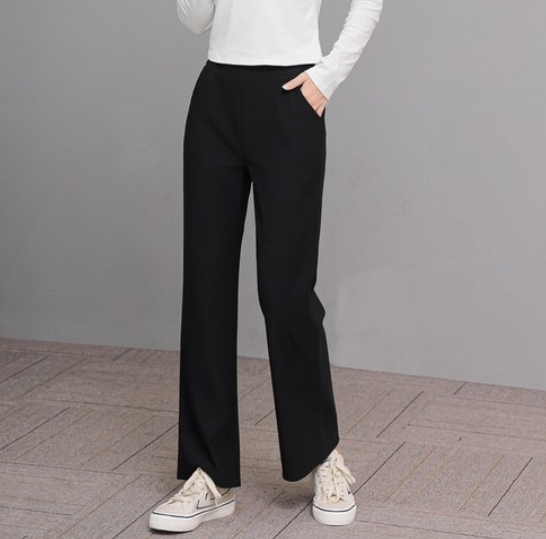 에이플심플 여성 일자핏 팬츠